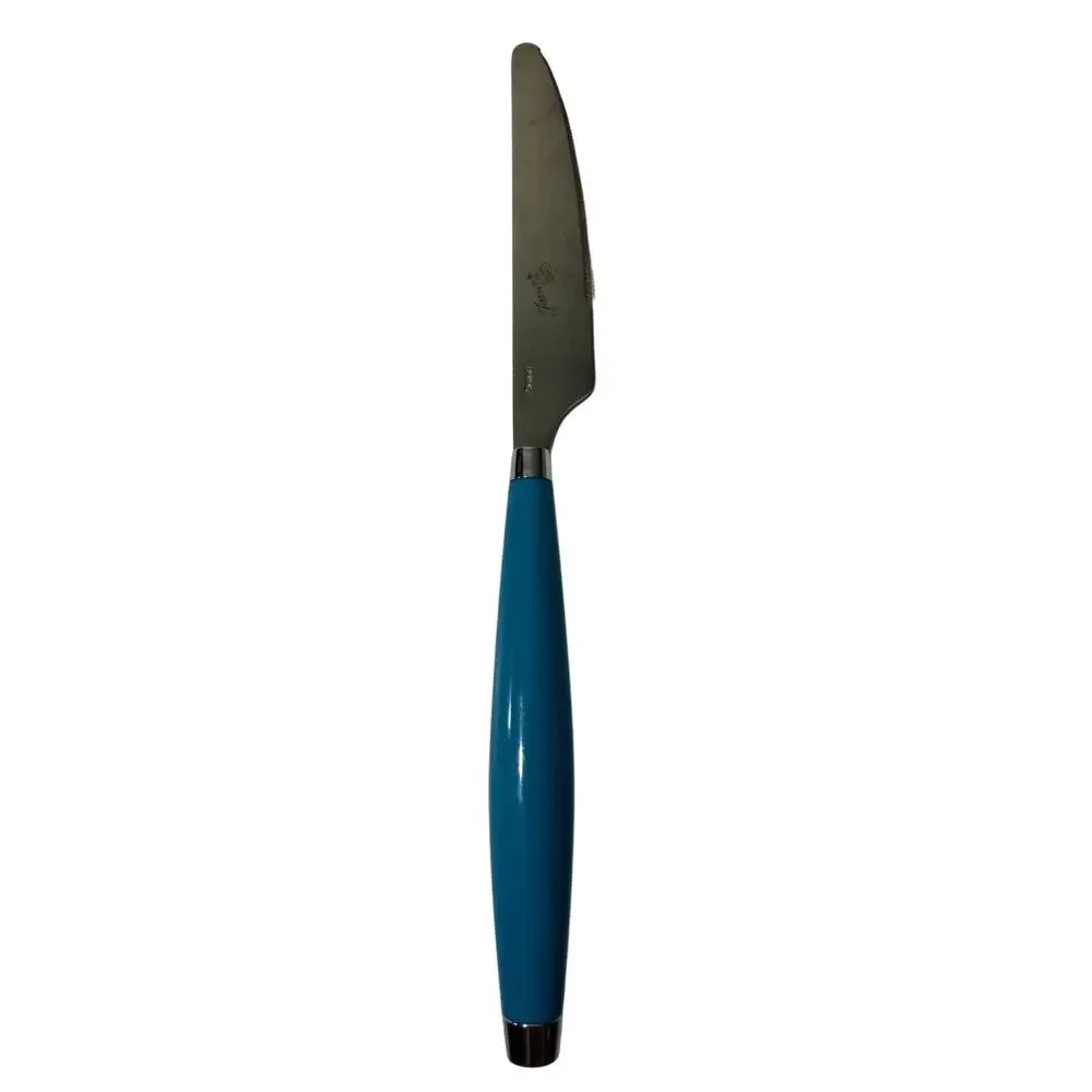 FIESTA dinner knife single Hostess Flatware Utensil Fiestaware BLUE Silverware